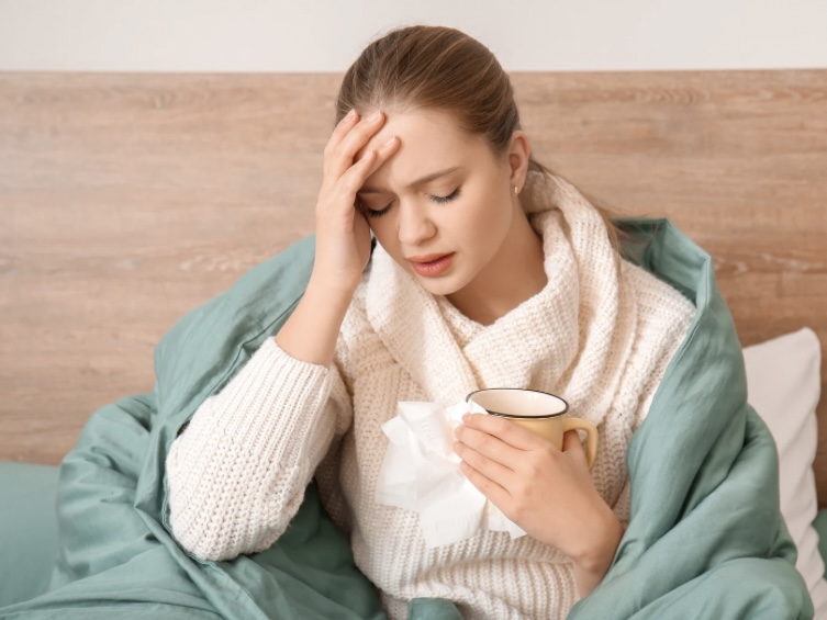 秋冬に体調を崩し苦なる様子

