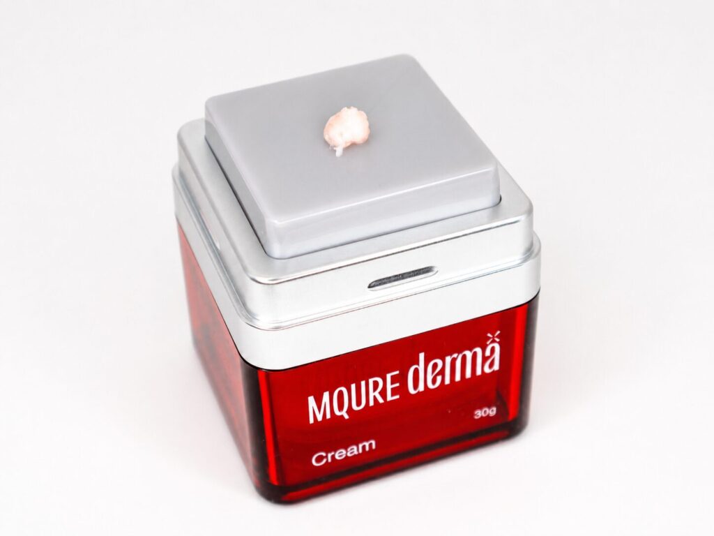 MQURE derma× PDクリームの画像です